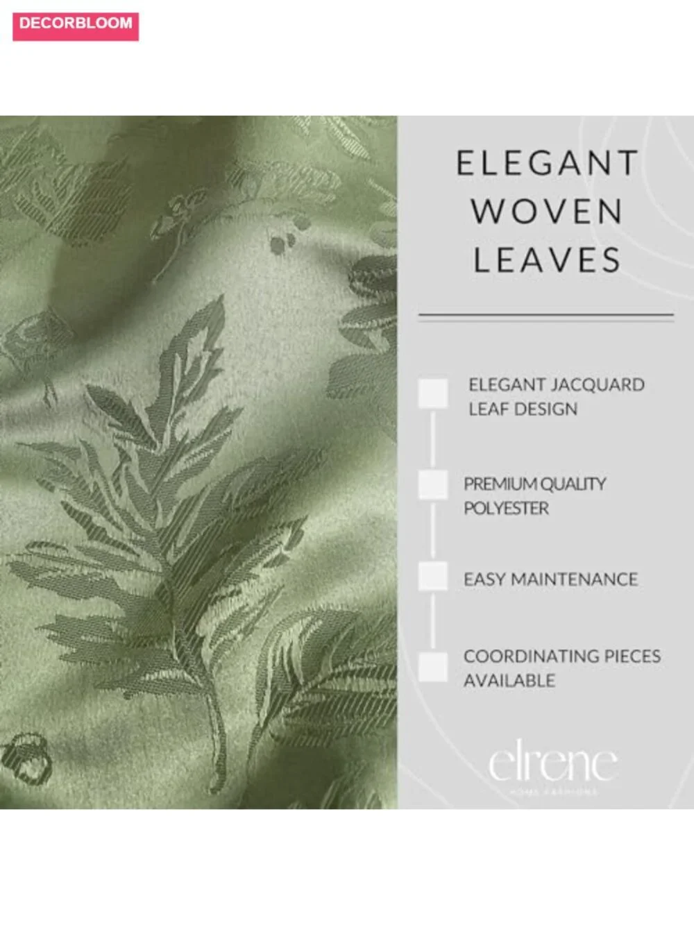 Woven Jacquard Damask Tablecloth 60x84